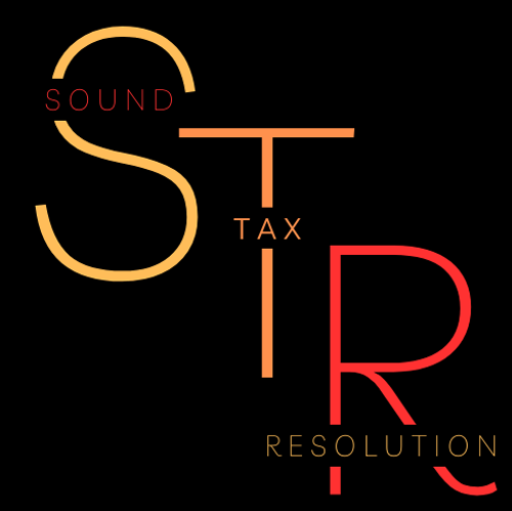 Sound Tax Relief - a logo for the business "Sound Tax Resolution"